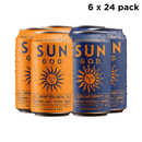 Sun God, Solar Drift / Minted Sol Bundle, 6 Cases, 3 of Each, 12 oz (144 Pack)