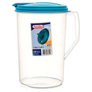 Sterilite, Round Pitcher, 1 gal (6 Pack)