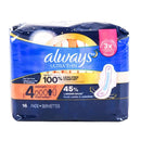 Always, Ultra Thin Pads, Overnight Size, 16 ct (6 Pack)