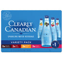 Clearly Canadian, Canadian Variety Pack, 11 oz (12 Pack)