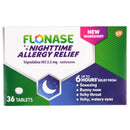Flonase, Nighttime, Allergy Relief, 36 ct (24 Pack)