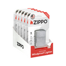 Zippo, Windproof Lighter, Street Chrome (6 Pack)