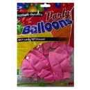 Balloons 10 ct Pink, 12 in (12 Pack)