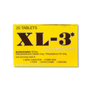 XL-3, Cold & Sore Throat 20 ct Tabs, 325 mg (24 Pack)