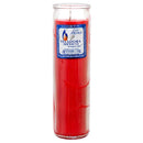 Veladora Religious Candle, Red (12 Pack)