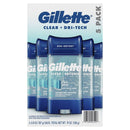 Gillette, Clear Gel, Cool Wave, 3.8 oz (5 Pack)