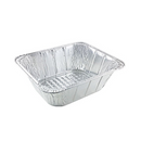 Aluminum Pan, Square Extra Deep (100 Pack)