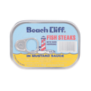 Beach Cliff, Fish Steaks, Sardine Mustard, 3.75 oz (12 Pack)
