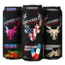 Bucked Up, Energy Drink, Zero Sugar, Variety Pack, 16 oz (15 Pack)