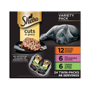 Sheba, Perfect Portions Paté in Natural Juices Wet Cat Food Variety Pack (2 Pack)