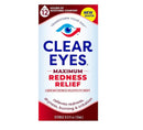 Clear Eyes, Maximum Redness Relief, 0.5 oz (3 Pack)