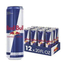 Red Bull, Energy Drink, 20 oz (12 Pack)