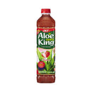 OKF, Farmer's, Aloe Vera Drink, Strawberry, 1.5 l (12 Pack)