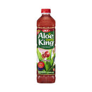 OKF, Farmer's, Aloe Vera Drink, Pomegranate, 1.5 l (12 Pack)