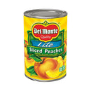 Del Monte, Sliced Yellow Peaches in Extra Light Syrup, 8.5 oz (12 Pack)
