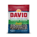 David Seeds, Sunflower Seeds, Jumbo, Reduced Sodium, 5.25 oz (12 Pack)