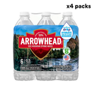 Arrowhead, Mountain Spring Water, 4 Packs of 6, 16.9 oz (24 Pack)