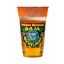 Baja Micheladas, Hot Caliente Mix, Plastic Cup, 24 oz (48 Pack)