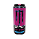 Monster, Energy Drink, Rehab Wild Berry Tea, 16 oz (24 Pack)