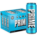Prime, Energy Drink, Blue Raspberry, 12 oz (24 Pack)