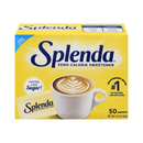 Splenda, Zero Calorie Sweetener Packets, 50 ct (12 Pack)
