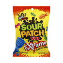 Sour Patch, Extreme Sour Candy Peg Bag, 4 oz (12 Pack)