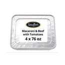 Stoufers, Mac & Beef With Tomato, 76 oz (4 Pack)