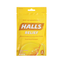 Halls, Cough Drops, Honey-Lemon, 30 ct (12 Pack)