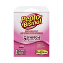 Pepto Bismol, Chewable Tablets, 4 ct (6 Pack)