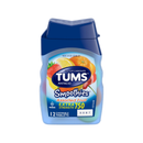 Tums, Antacid Tablets, Assorted Fruit, Peggables, 12 ct (9 Pack)