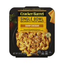 Cracker Barrel, Single Bowl Dinner, Macaroni & Cheese, Sharp Cheddar, 3.8 oz (6 Pack)