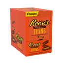 Reese's, Milk Chocolate Peanut Butter Cup Thins Peg Bag, 3.1 oz (8 Pack)