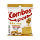 Combos, Spicy Honey Mustard Pretzel Snacks, 6.3 oz (12 Pack)