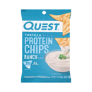 Quest, Tortilla Style Protein Chips, Ranch, 1.1 oz (8 Pack)