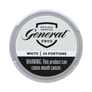 General Snus, White, 24 g, 1.2 oz (5 Pack)