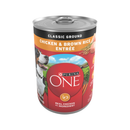 Purina, Dry Dog Food, ONE, Chicken & Brown Rice, 13 oz (12 Pack)