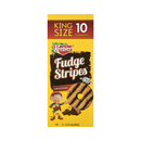 Keebler, Fudge Stripes, Original, King Size Cookies, 4.75 oz (10 Pack)