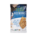Riceworks, Sea Salt & Black Sesame Rice Chips, 5.5 oz (6 Pack)