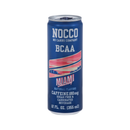 NOCCO, Carbonated Functional Energy Drink, Miami Strawberry, 12 oz (12 Pack)
