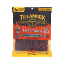 Tillamook Country Smoker, Hot & Spicy Smoked Sausage, 4.6 oz (12 Pack)