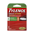 Tylenol, Liquid Gels, Sinus Severe Congestion, 6 ct (6 Pack)