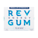 Rev, Polar Mint Chewing Gum, Regular Strength (12 Pack)