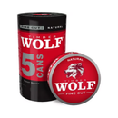 Timber Wolf, Moist Smokeless Tobacco, Pouch, Natural, 1.2 oz (5 Pack)