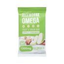 Riceworks, Omega Bar, Apple Cinnamon, 1.76 oz (9 Pack)
