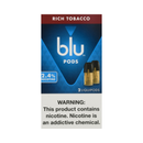 Blu, Tobacco Liquidpods, Rich Tobacco, 2.4% Nicotine Strength, 2 ct (5 Pack)