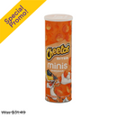 Frito Lay, Cheetos Minis, Cheddar, Canister, 3.62 oz (12 Pack)