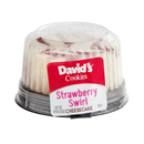 David's, Simple Cheesecake Strawberry Swirl, 4.4 oz (18 Pack)