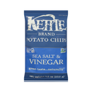 Kettle, Sea Salt & Vinegar Kettle Chips, 7.5 oz (12 Pack)