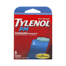 Tylenol, Caplets, PM, Trial Size, 6 ct (6 Pack)