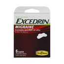 Excedrin, Migraine, Trail Size, 6 ct (6 Pack)